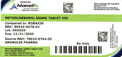 Methocarbamol 500mg #90
