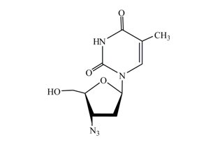 Zidovudine Chemical Structure