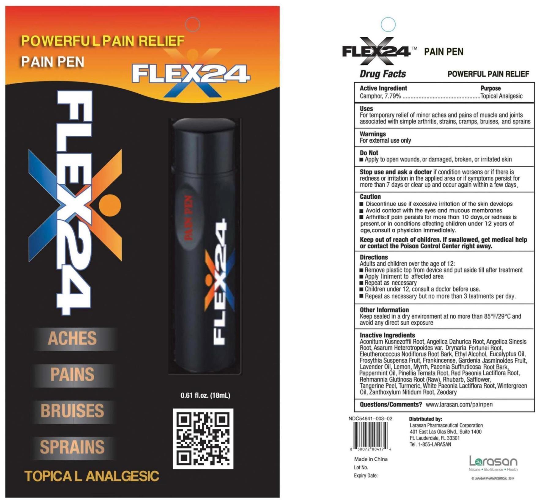 20150210 Flex24 Pain Pen