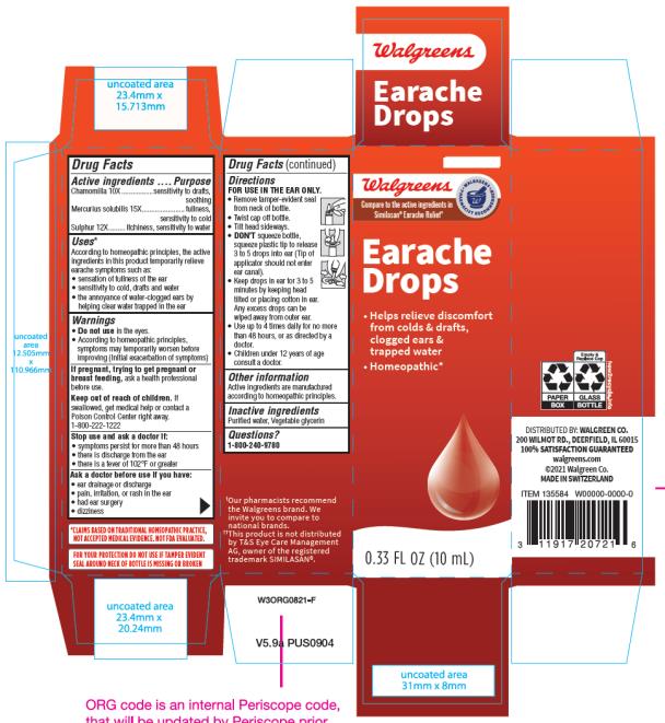 Earache
Drops

0.33 FL OZ (10 mL)

