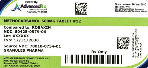 Methocarbamol 500mg #12