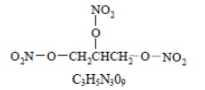 Nitroglycerin Chemical Structure