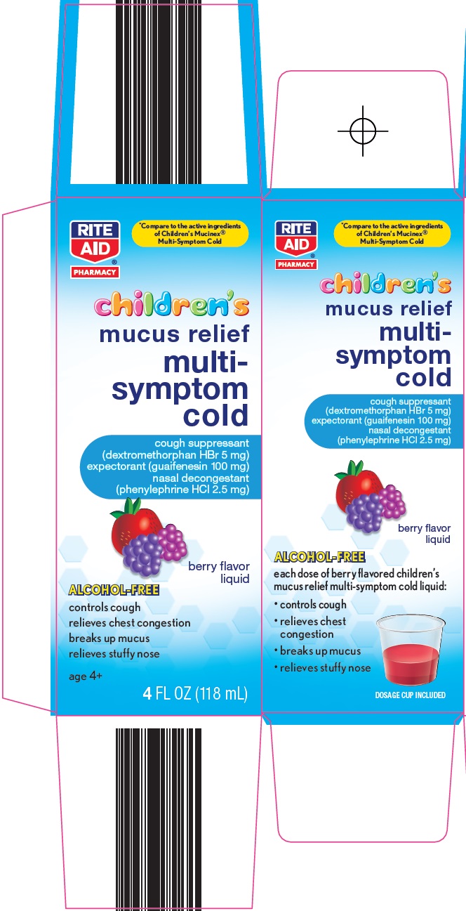 Children's Mucus Relief Multi-Symptom Cold Carton Image 1