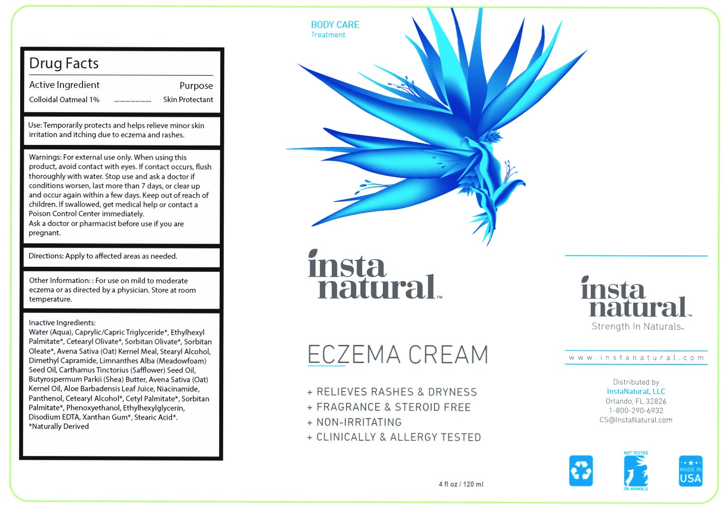 Eczema Cream Label 1