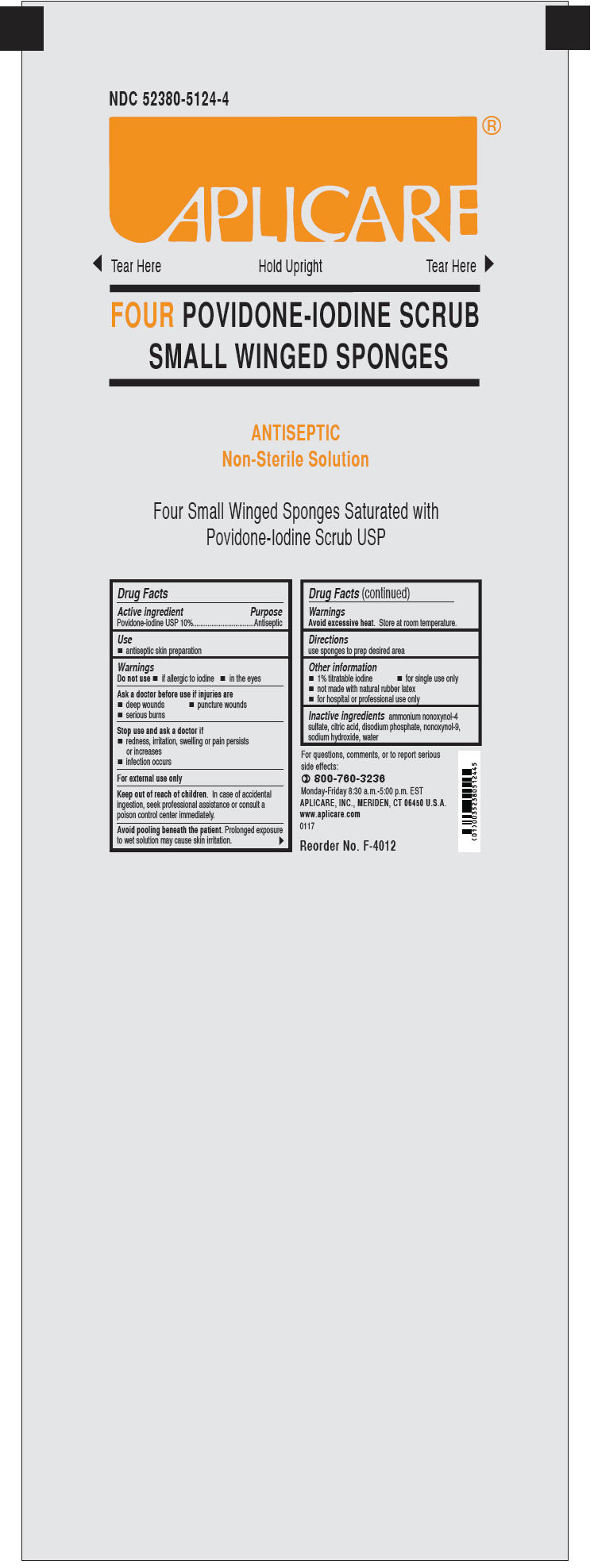 PRINCIPAL DISPLAY PANEL - 4 Sponge Packet