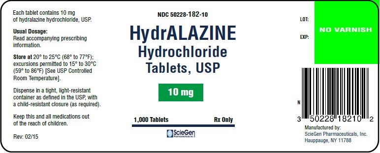 PACKAGE LABEL-PRINCIPAL DISPLAY PANEL - 10 mg (1,000 Tablets Bottle)