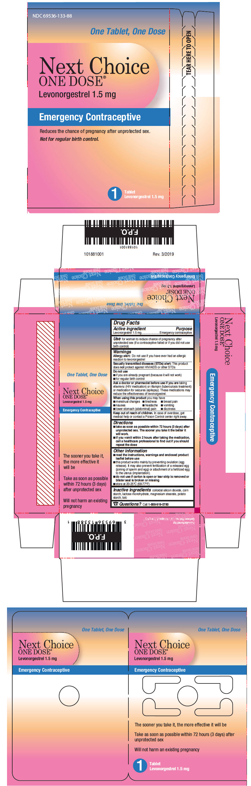 PRINCIPAL DISPLAY PANEL - 1.5 mg Tablet Blister Pack Box