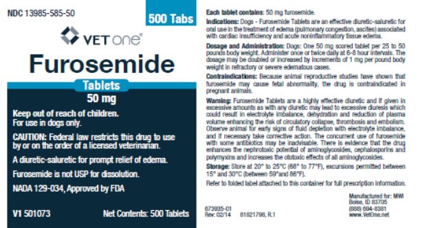Picture of 50 mg, 500 Tablet Container Label