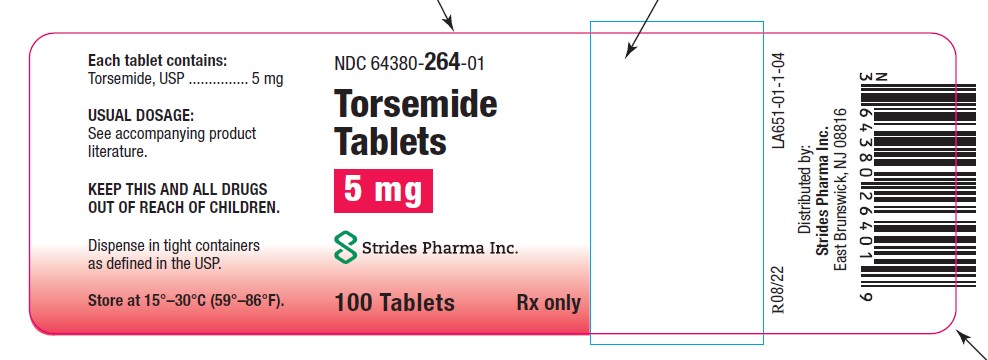 Torsemide tab 5mg 100s