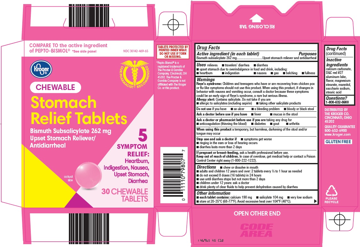 stomach relief tablets carton