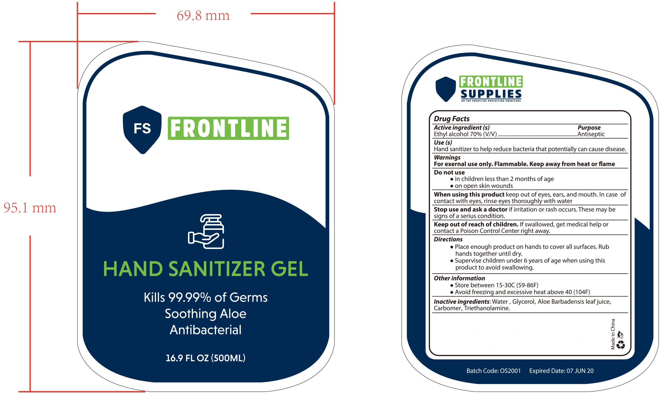 image of hand sanitizer 29.87ml