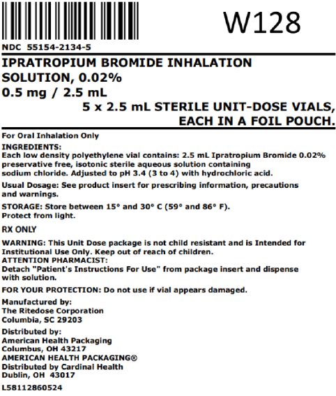 0.5mg/2.5mL bag label