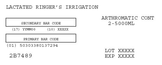LACTATED RINGERS- sodium chloride, sodium lactate, potassium chloride, and  calcium chloride irrigant