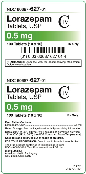 Lorazepam by American Health Packaging LORAZEPAM tablet