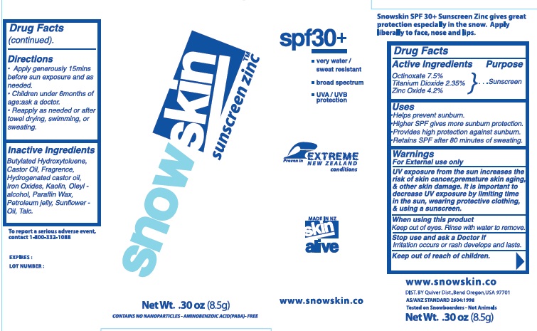 Snowskin Sunscreen Zinc2