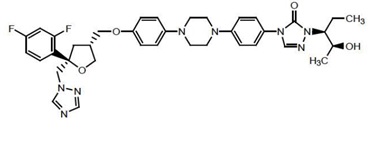 posaconazole-spl-structure