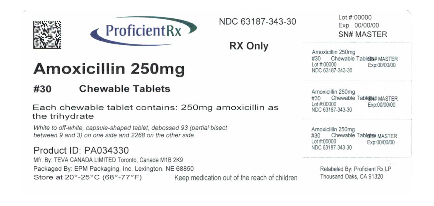 AMOXICILLIN Tablet, Chewable