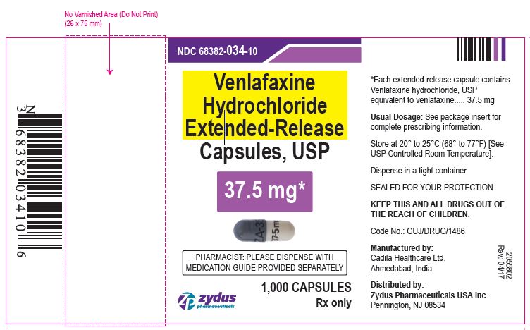 Venlafaxine hydrochloride extended-release capsules, USP