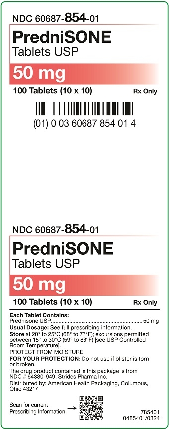 50 mg Prednisone Tablets Carton