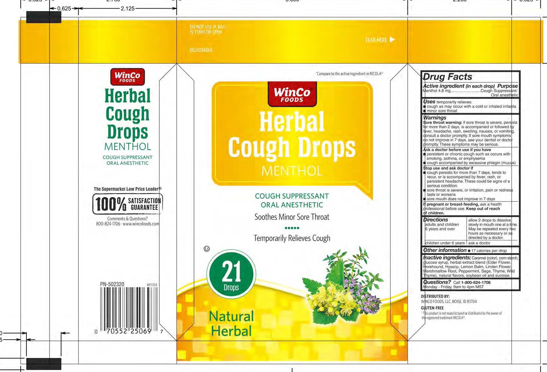 Winco herbal 21ct