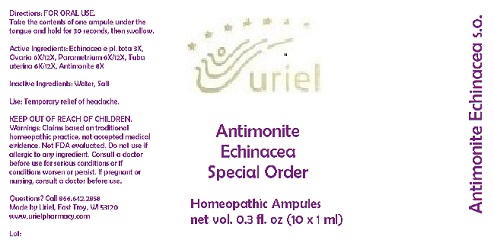 AntimoniteEchinaceaSOAmpules