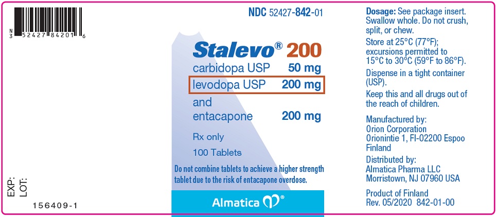 200 mg - 100 Tablet Bottle Label