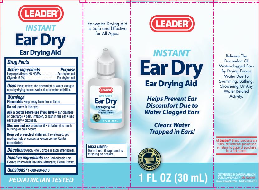 Ear Dry Leader Isopropyl Alcohol Glycerin Liquid