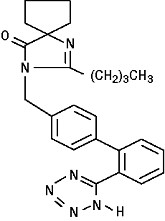 Chemical Structure Irbesartan
