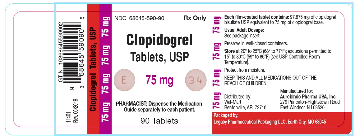 Clopidogrel Tablets, USP 75mg