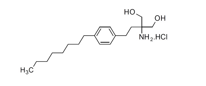 Fingolimod chemical structure