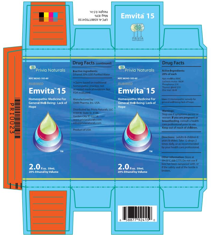 Emvita 15 - Carton