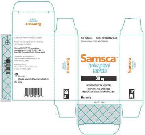 PRINCIPAL DISPLAY PANEL - 30 mg Tablet Carton