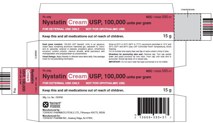 Nystatin Cream, USP 15 grams (Carton Label)