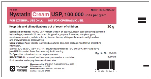 Nystatin Cream, USP 30 grams (Tube Label)