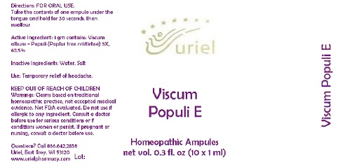 ViscumPopuliEAmpules
