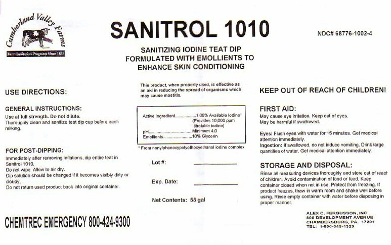 AlexFerg Sanitrol1 Label