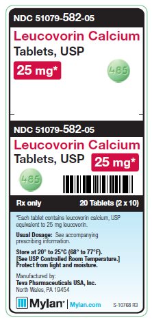 Leucovorin Calcium Tablets Unit Carton Label