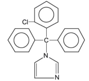 clotrimazole structure