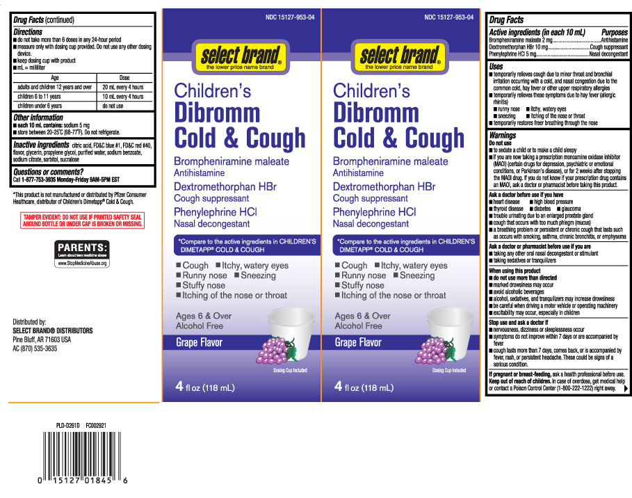 Brompheniramine Maleate 2 mg, Dextromethorphan HBr 10 mg, Phenylephrine HCI 5 mg