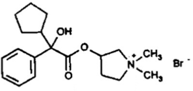 Glycopyrrolate structure