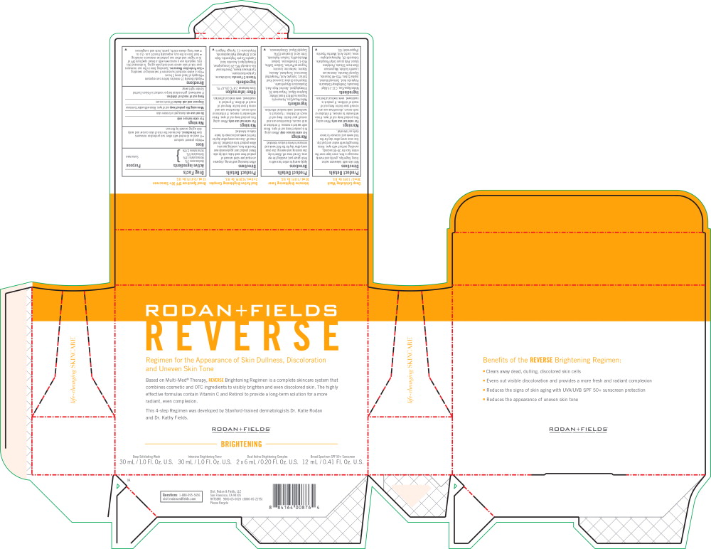 Principal Display Panel – Reverse Regimen for Appearance of Skin Dullness, Discoloration, Uneven Skin Tone Carton Label
