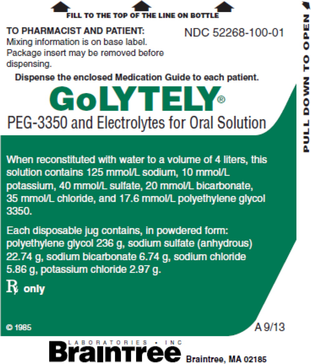 Golytely Polyethylene Glycol Sodium Sulfate Anhydrous Sodium