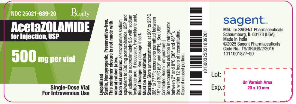 PACKAGE LABEL – PRINCIPAL DISPLAY PANEL – Vial Label
