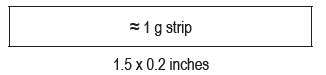 Dosing strip