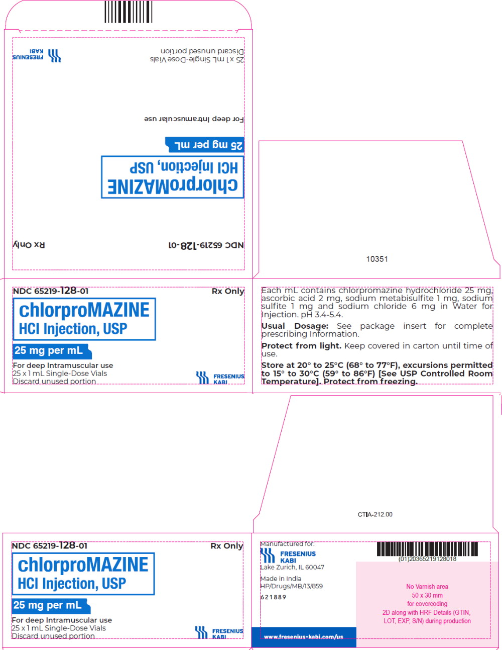 PACKAGE LABEL – PRINCIPAL DISPLAY – Shelf Carton
