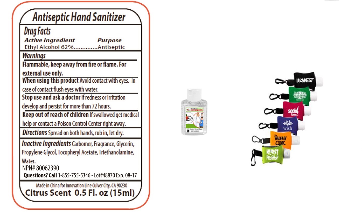 Antiseptic sanitizer 15 ml
