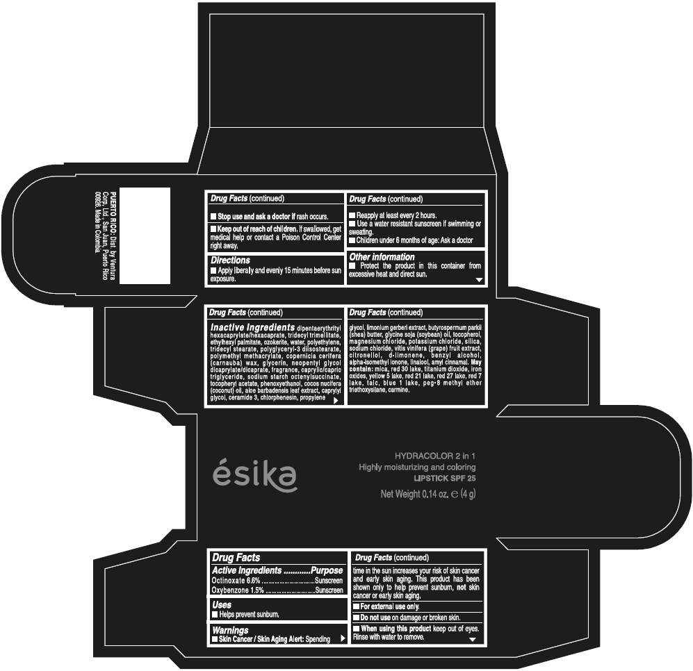 Principal Display Panel - 4 g Tube Box - (FRESA COQUETA) - RED