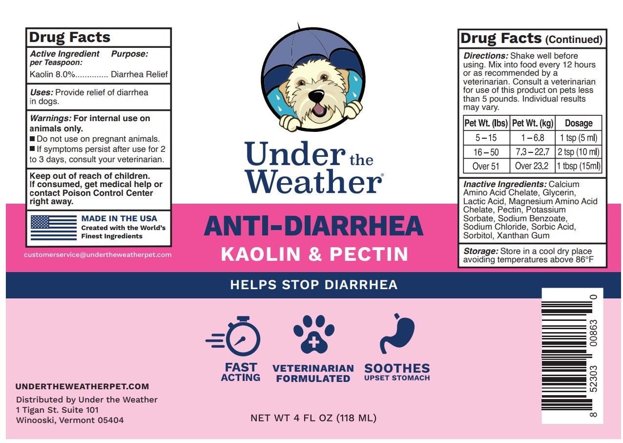 Under the Weather Anti Diarrhea 4oz