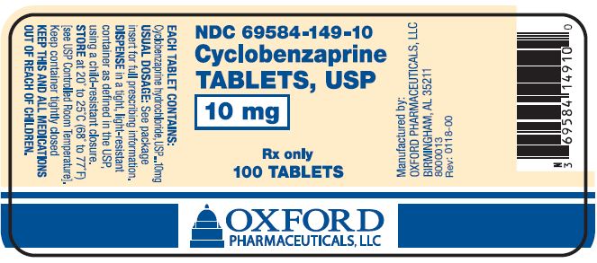 cyclobenzaprine 10 mg tablet ingredients