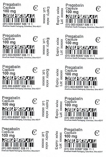 100 mg Pregabalin Capsule Blister